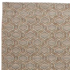 Doris Leslie Blau Collection Oversized Venetto Botanic Handmade Wool Rug - 3580324