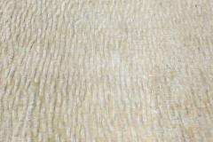 Doris Leslie Blau Collection Sand Dunes in Beige Silk Rug - 3586907