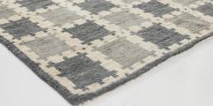 Doris Leslie Blau Collection Scandinavian Design Geometric Hand Knotted Wool Rug - 3578218