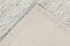 Doris Leslie Blau Collection Solid Light Gray Bauer Handmade Wool Rug III - 3580387