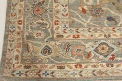 Doris Leslie Blau Collection Sultanabad Inspired Beige Blue Brown Pink Rug - 4008630