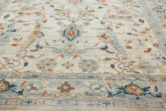 Doris Leslie Blau Collection Sultanabad Style Beige Blue Brown Green Red Rug - 3578279