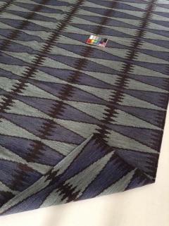 Doris Leslie Blau Collection Swedish Design Geometric Flat Weave Wool Rug - 3580415