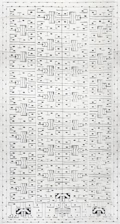 Doris Leslie Blau Collection Swedish Skvattram Style Rug - 3586951