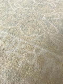 Doris Leslie Blau Collection Tabriz Design Brown and Beige Handmade Wool Rug - 3580431
