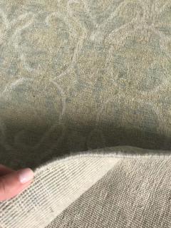 Doris Leslie Blau Collection Tabriz Design Brown and Beige Handmade Wool Rug - 3580432