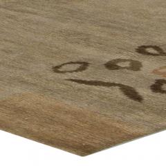 Doris Leslie Blau Collection Tibetan Rug in Warm Palette of Brown and Beige - 3580464