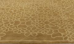 Doris Leslie Blau Collection Tibetan Yellow Green Handmade Silk and Wool Rug - 3580467