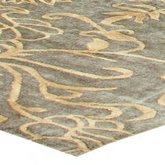 Doris Leslie Blau Collection Traditional European Inspired Beige Handmade Rug - 3578959