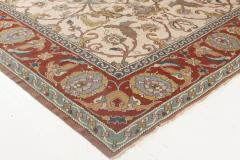 Doris Leslie Blau Collection Traditional Floral Design Flat Weave Wool Rug - 3580487
