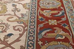 Doris Leslie Blau Collection Traditional Floral Design Flat Weave Wool Rug - 3580489