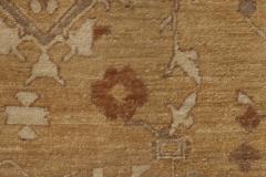 Doris Leslie Blau Collection Traditional Inspired Tabriz Rug in Beige and Brown - 3578531