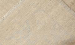 Doris Leslie Blau Collection Traditional Oriental Inspired Beige Blue Wool Rug - 3578618