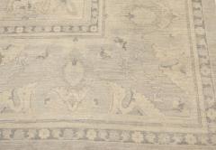 Doris Leslie Blau Collection Traditional Oriental Inspired Beige Gray Wool Rug - 3578821