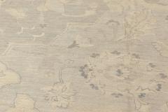 Doris Leslie Blau Collection Traditional Oriental Inspired Beige Gray Wool Rug - 3578824