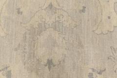 Doris Leslie Blau Collection Traditional Oriental Inspired Beige Gray Wool Rug - 3578825