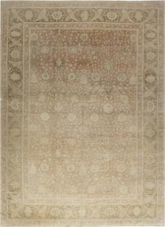 Doris Leslie Blau Collection Traditional Oriental Inspired Beige Wool Rug - 3580491