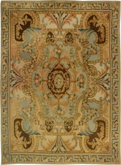 Doris Leslie Blau Collection Traditional Savonnerie Inspired High Low Wool Rug - 3578738