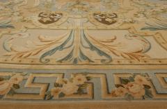 Doris Leslie Blau Collection Traditional Savonnerie Inspired High Low Wool Rug - 3578741