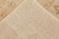 Doris Leslie Blau Collection Traditional Tabriz Inspired Beige Handmade Wool Rug - 3578243