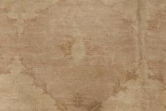 Doris Leslie Blau Collection Traditional Tabriz Inspired Beige Handmade Wool Rug - 3578244