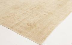Doris Leslie Blau Collection Traditional Tabriz Inspired Beige Handmade Wool Rug - 3578247