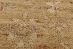 Doris Leslie Blau Collection Traditional Tabriz Inspired Beige Rug Fragment  - 3580519