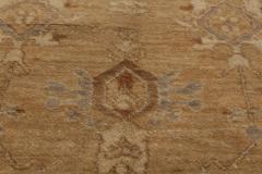 Doris Leslie Blau Collection Traditional Tabriz Inspired Beige Rug Fragment  - 3580521