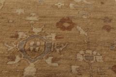 Doris Leslie Blau Collection Traditional Tabriz Inspired Beige Rug Fragment  - 3580523