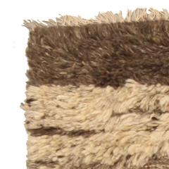 Doris Leslie Blau Collection Tribal Tulu Nadu Style Shaggy Wool Rug in Brown - 3580539