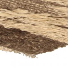 Doris Leslie Blau Collection Tribal Tulu Nadu Style Shaggy Wool Rug in Brown - 3580540