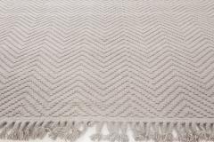 Doris Leslie Blau Collection from Bauer Modern Gray Herringbone Design Rug I - 3579918