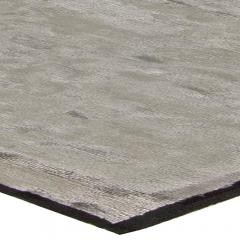 Doris Leslie Blau Collection high quality Modern Gray Handmade Wool Rug - 3581134