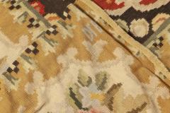 Doris Leslie Blau Colllection Bessarabian Floral Design Wool Rug - 3581776