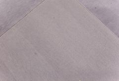 Doris Leslie Blau Oversized Solid Smoky Amethyst Handmade Mohair Modern Rug - 3580555