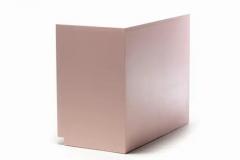 Dorothy Draper Authentic Dorothy Draper Espa a Chest Lacquered in Pink Gold circa 1955 - 3862555