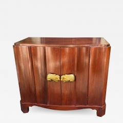 Dorothy Draper Authentic Dorothy Draper Hollywood Regency Serpentine Chest W Gold Handles - 2127341