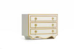 Dorothy Draper Dorothy Draper Viennese Collection Chest Lacquered in Ivory circa 1963 - 3442258
