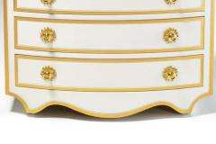 Dorothy Draper Dorothy Draper Viennese Collection Chest Lacquered in Ivory circa 1963 - 3442276