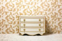 Dorothy Draper Dorothy Draper Viennese Collection Chest Lacquered in Ivory circa 1963 - 3442323