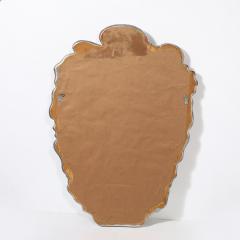 Dorothy Draper Hollywood Gold and Silver Gilt Wood Mirror by Dorothy Draper - 4142082