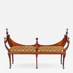 Dorothy Draper Hollywood Regency Dorothy Draper Double Settee Bench - 2474549