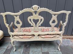 Dorothy Draper Lovely French Louis XV Style Parlor Bench Openwork Backrest Dorothy Draper - 4729529
