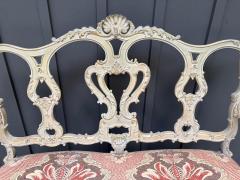Dorothy Draper Lovely French Louis XV Style Parlor Bench Openwork Backrest Dorothy Draper - 4729571