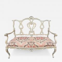 Dorothy Draper Lovely French Louis XV Style Parlor Bench Openwork Backrest Dorothy Draper - 4731030