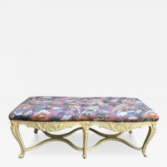 Dorothy Draper Lovely French Provincial Bench Louis XV Cabriole Legs - 4705209
