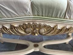 Dorothy Draper Lovely French Provincial Louis XV Style Painted Wood Bench Dorothy Draper - 4429030
