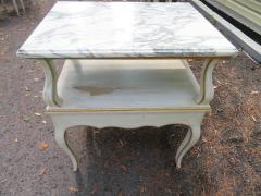 Dorothy Draper Lovely Pair Dorothy Draper style Marble Top Night Stands Hollywood Regency - 1139272