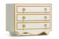 Dorothy Draper PAIR OF DOROTHY DRAPER VIENNESE COLLECTION CHESTS LACQUERED IN IVORY CIRCA 1963 - 1921801