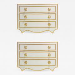 Dorothy Draper PAIR OF DOROTHY DRAPER VIENNESE COLLECTION CHESTS LACQUERED IN IVORY CIRCA 1963 - 1923725